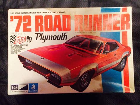 Vintage Mpc Road Runner Plymouth Scale Super Rare Kit For