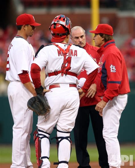 Photo Cincinnati Reds Vs St Louis Cardinals Slp Upi