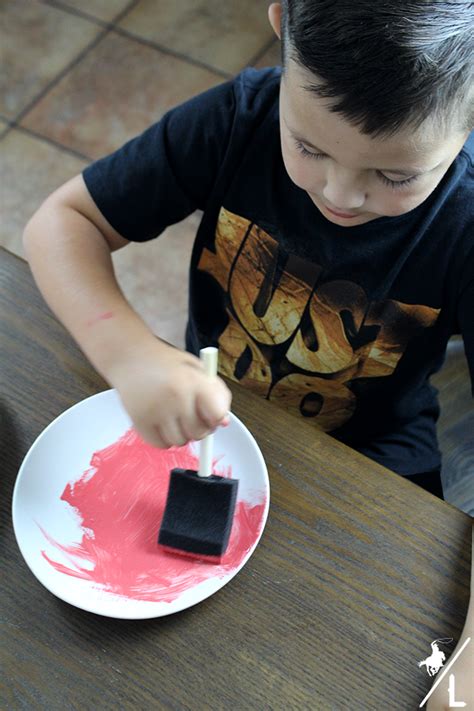 A Cowboy's Life: DIY Hand Painted Plate