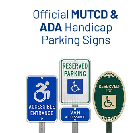 Buy Custom Handicap Parking Signs Orders Over 49 Ship Free