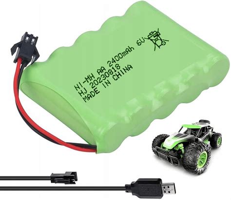 Akumulator 6V 2400Mah Ni Mh Do Samochodu Rc Usb - Ceny i opinie - Ceneo.pl