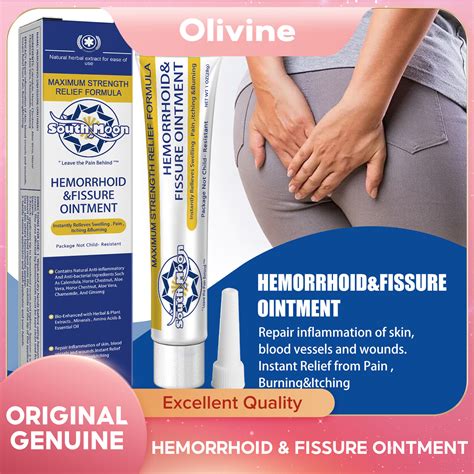 South Moon Hemorrhoid Ointment Effective Relief Internal Hemorrhoids Piles External Anal Fissure
