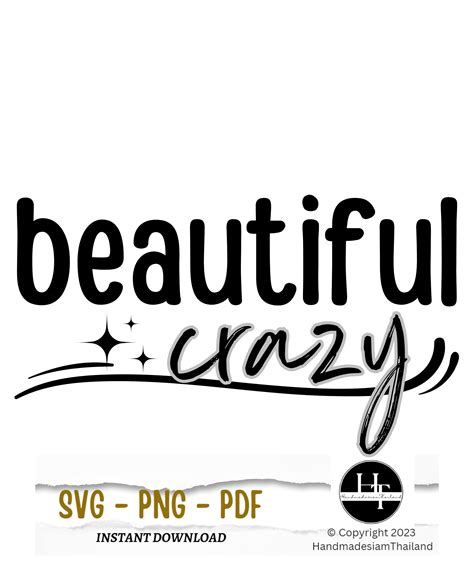 Beautiful Crazy Svg Png Country Girl Svg Just A Small Town Etsy