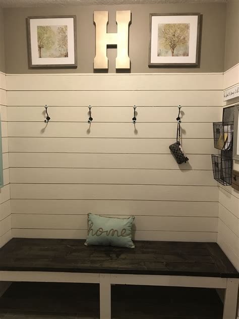 Shiplap Walls Mudroom Ship Lap Walls Mudroom Ideas Diy Laundry Room Makeover