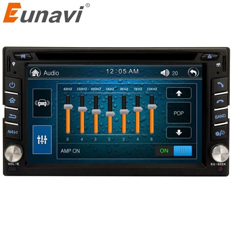 Eunavi Universal Double Din Car Dvd Player Inch Radio Stereo Head