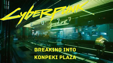 Breaking Into Konpeki Plaza For The Relic Chip Cyberpunk Playthrough