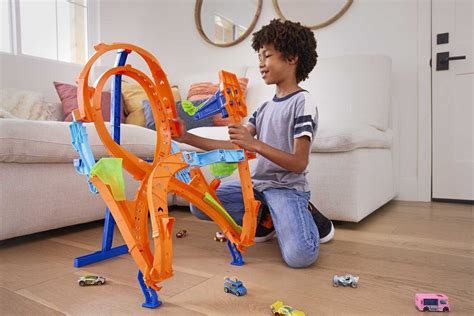 Automobili Trasa Hot Wheels Kaina Pigu Lt