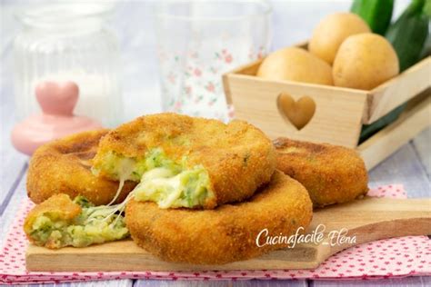 Cotolette Di Patate E Zucchine Facilissime Gustose Cremose E Super