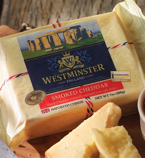 Smoked Cheddar Cheese Westminster Cheese