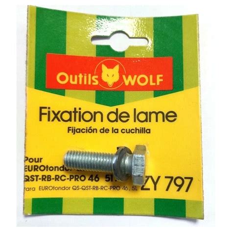 ZY797 Vis De Lame Pour Tondeuse OUTILS WOLF