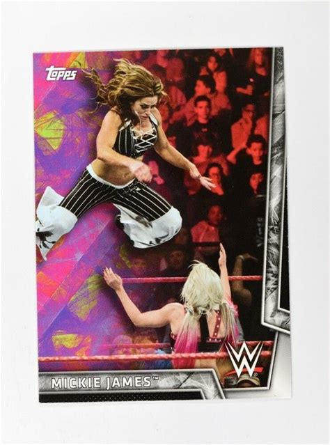 Topps Wwe Womens Division Base Roster Updates Mickie James