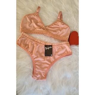 Conjunto Lingerie Juvenil Menina Mo A Shopee Brasil