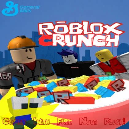 ROBLOX Crunch Cereal Box