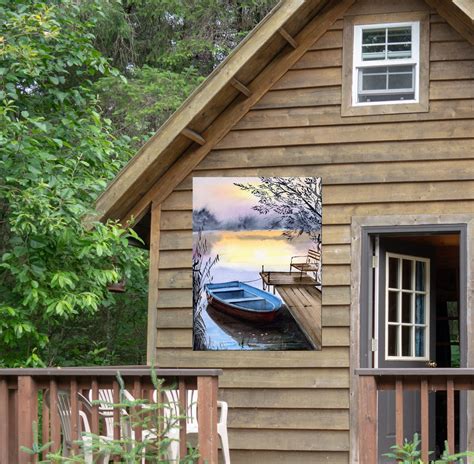 Loon Peak® Done For The Day All Weather Outdoor Art | Wayfair