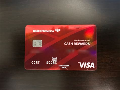 credit card cash rewards bank of america 8