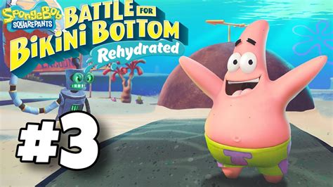 SpongeBob Battle For Bikini Bottom Rehydrated Gameplay Walkthrough Part 3 Switch 100 YouTube