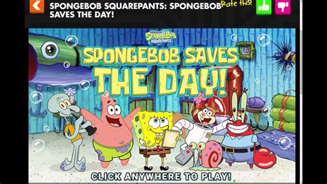 Spongebob Squarepants Saves The Day Making It The Best Day Ever For