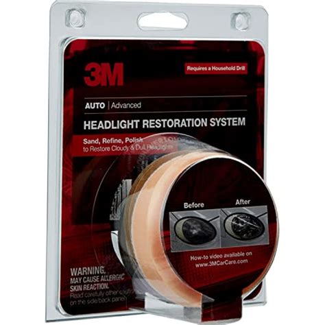 3m Headlight Lens Restoration System 39008 1 Kit Red Pricepulse