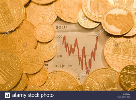 Gold Chart Stock Photo: 27875700 - Alamy