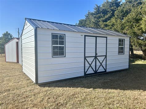 10x20 Metal Cottage Barn Ok Structures Portable Buildings