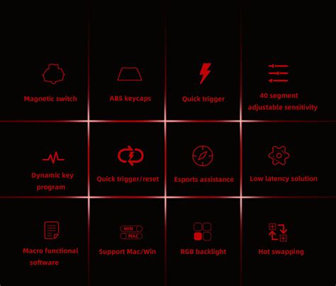 HE Magnetic Mechanical Keyboard Hot Swappable RGB GASKET Custom Gaming Keyboard Shopee