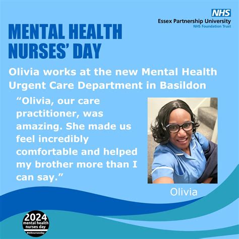 Essex Partnership University Nhs Foundation Trust On Linkedin Mhnursesday Wecare