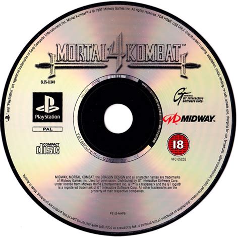 Mortal Kombat 4 cover or packaging material - MobyGames
