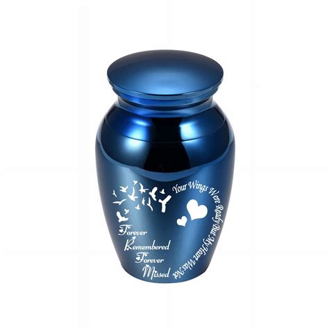 73*45*33mm Small Keepsake Urn For Ashes Mini Cremation Urns For Ashes