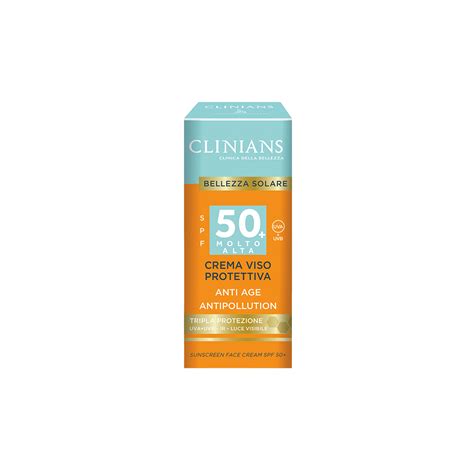 Protective Face Cream Anti Age SPF 50+ – Clinians