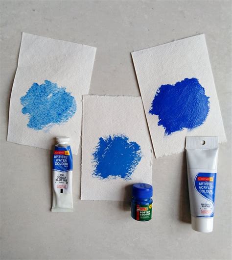 Poster Paint Acrylic Paint A Handy Chart Included Atelier Yuwa Ciao Jp