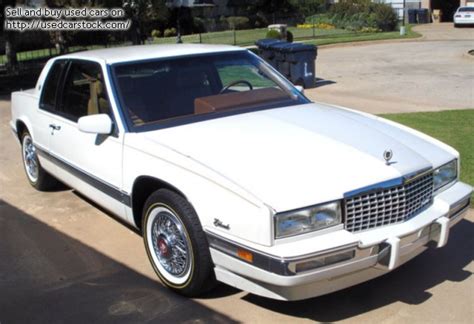 1988 Cadillac Eldorado Information And Photos Momentcar