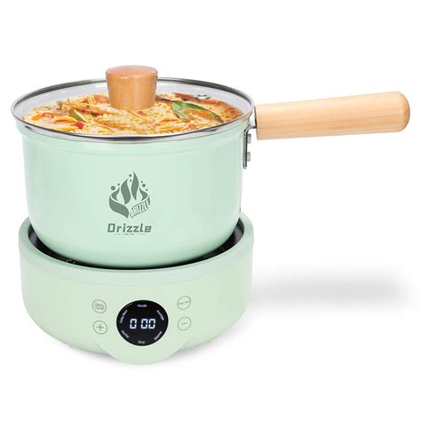 Amazon Drizzle Electric Hot Pot Cooker In Soup Prridge Noodle Steamer Delay Start Hot