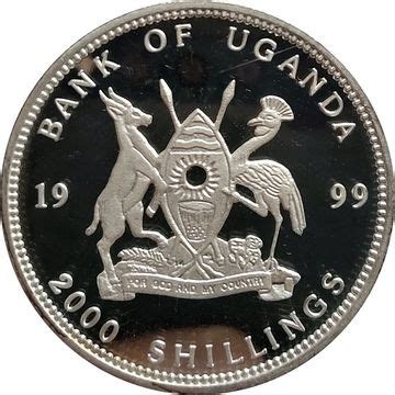 2000 Shillings Royal Wedding Uganda Numista