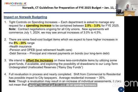joint finance committee meeting  council  question boes budget