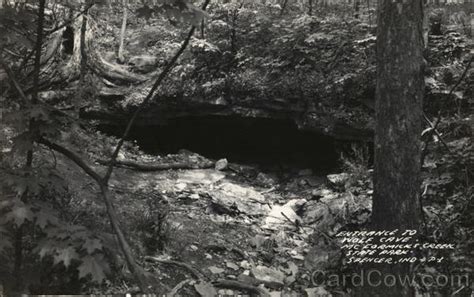 Entrance to Wolf Cave - McCormick's Creek State Park, Spencer, Ind ...