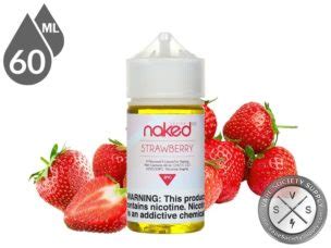 Strawberry By Naked 100 Fusion E Liquids 60ml 11 99