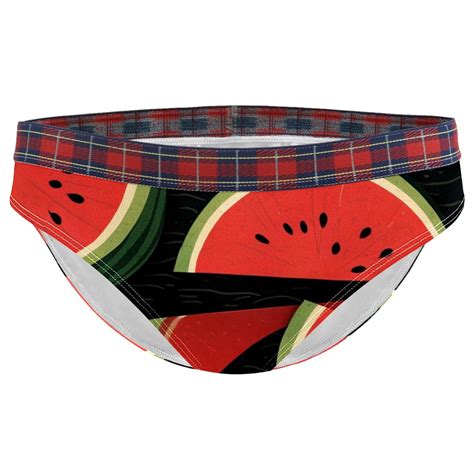 Brief Underwear Bikini Panties For Women Bikini Underwear L Watermelon Black Sky Walmart
