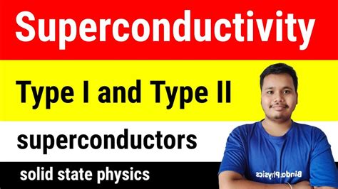 Superconductivity Type I And Type II Superconductors