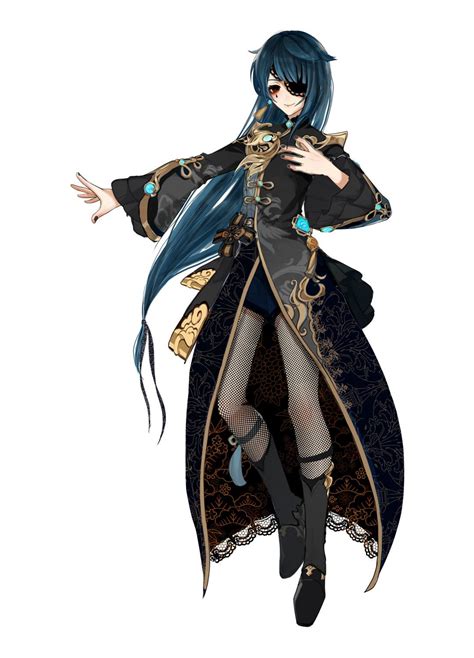 Xingqiu Fatui Redesign Armor Drawing Armor Concept Character Design