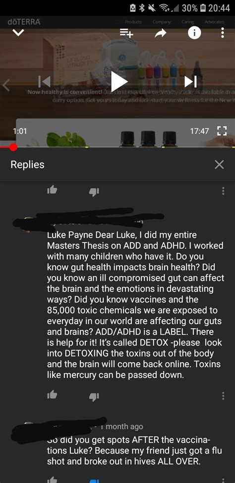 Dumb Fuck Talking About How ADD Is Caused By A Vaccine R Vaxxhappened