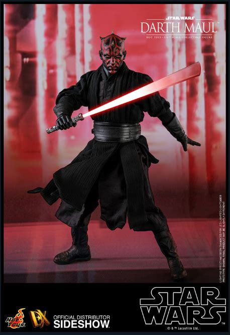 DX16 Darth Maul Star Wars Ep 1 The Phantom Menace Hot Toys 1 6 NEW SEALED Wheeljack S Lab