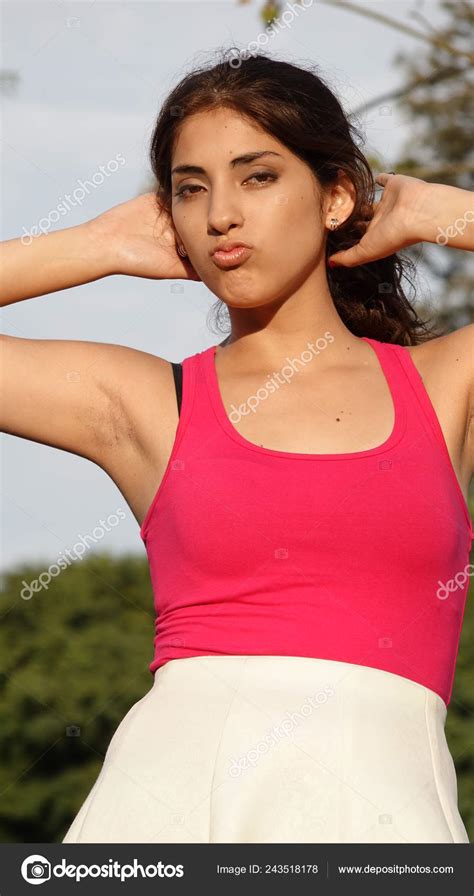 Latina Woman Resting Stock Photo Dtiberio 243518178