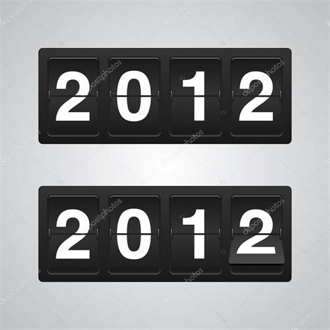 Two Thousand Twelve Vector — Stock Vector © Justinkendra 5203820