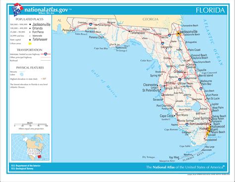 Map Of Florida And Islands - Map