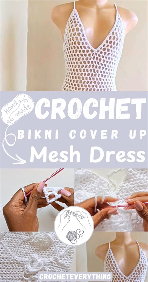 Let S Crochet Mesh Dress Bikini Cover Up Pattern Snuggly Adorable Crochet Everything