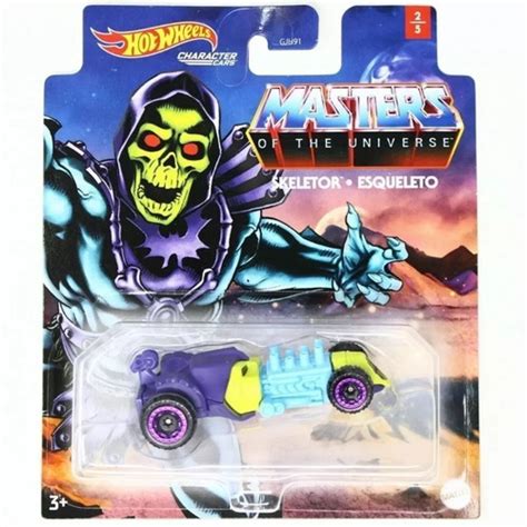 Hot Wheels Master Of Universe Esqueleto Character Cars Frete grátis