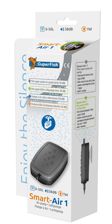 Superfish Smartair 1 Luchtpomp - Zuurstofrijk Water voor Vijvers