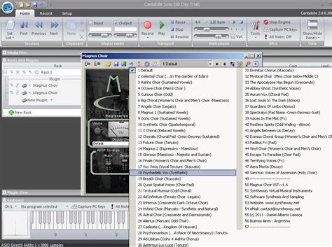 Topten Software Cantabile - Live Performance VST Host