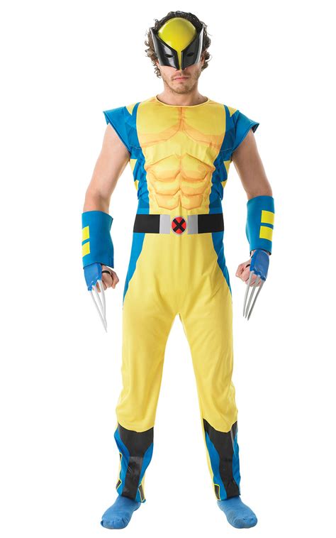 Adult Wolverine Deluxe Costume - Glitz Fancy Dress