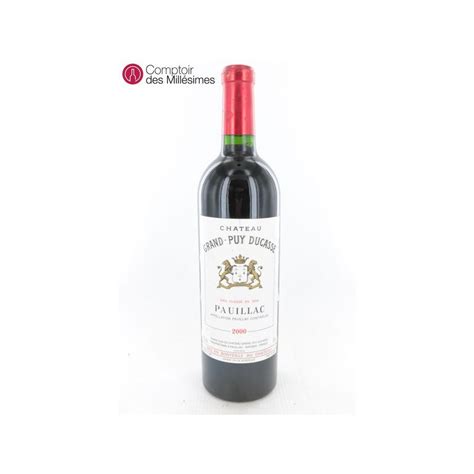 Château Grand Puy Ducasse 2000 Grand Cru Classé de Pauillac Prix